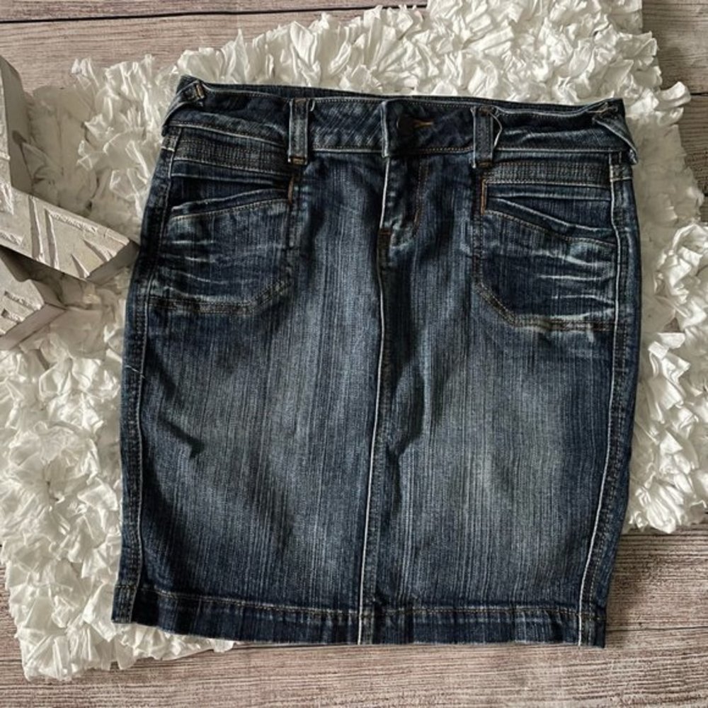 Younique Jean Skirt    KA6-7